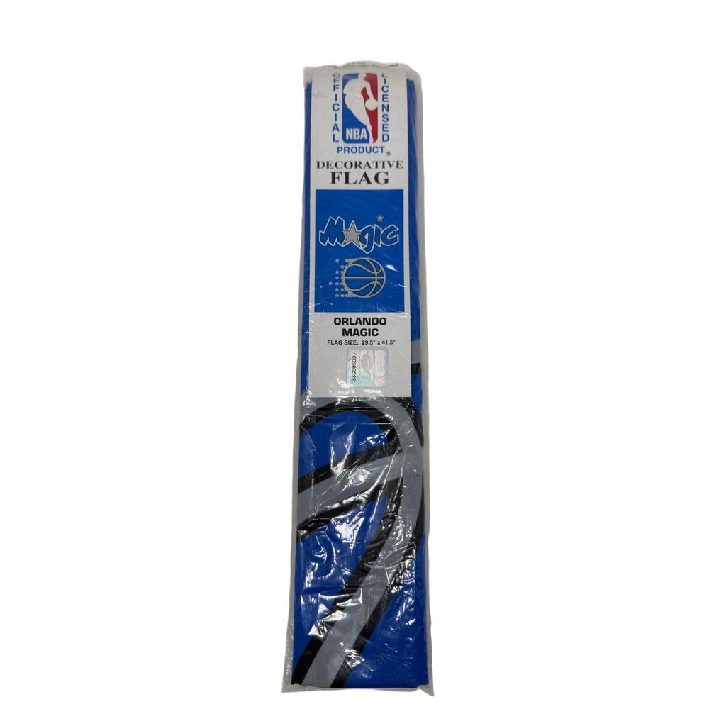 Vintage 1995 NBA Orlando Magic Decorative Flag 29.5'' x 41.5''